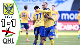 StTruiden vs OudHeverlee Leuven 11 Highligjts  Jupiler Pro League 2024 Efootball Gameplay [upl. by Attiuqram]