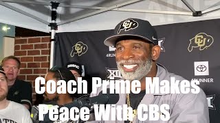 🔴Coach Prime Makes Peace With CBS [upl. by Walcoff]