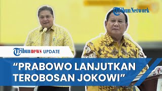 FULL Airlangga di Golkar Institute Terobosan Jokowi Daftar Negara Maju Prabowo Lanjutkan 2024 [upl. by Skcirdnek]