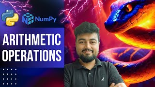 103 Python Tutorial for Beginners  Arithmetic operations  elementwise  Hindi [upl. by Thorvald]