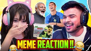 Headphones 🎧 FUNNY MEMES REACTION 😂 w blossomOwO [upl. by Inhoj]