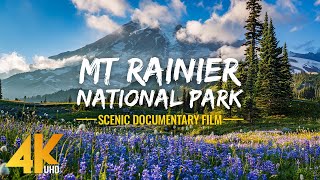 Uniqueness of Mt Rainier National Park  4K Documentary Film with Narration [upl. by Gnouhk]