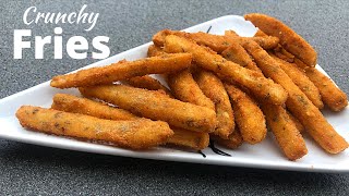 Crunchy fries  crispy French fries recipe  coated fries [upl. by Nednarb]