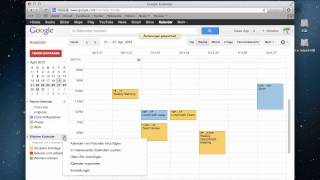 How to ICS KalenderDatei in den GoogleKalender importieren [upl. by Aihsatal]