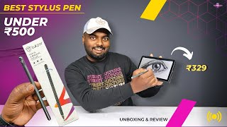 Best Stylus Pen Under ₹500 ⚡ Tukzer Stylus Pen Unboxing And Review  Supports All Touch Devices 😍🔥 [upl. by Sparrow58]