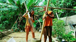 How Black Rice Is Made  Traditional Village Methods [upl. by Moshell]