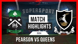 2024 HIGHLIGHTS Queens vs Pearson [upl. by Telfore]