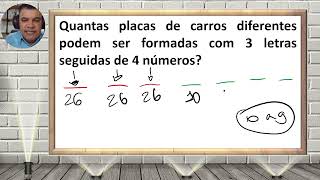 Princípio Fundamental da Contagem  PCDFPFAdministrativo [upl. by Alhahs]