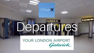 TCFlyer  Gatwick Airport  Departure Lounge Walkthrough [upl. by Camel]