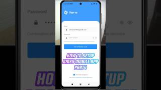 How To Setup DMSS Mobile App  Part 1 cctv cctvcamera dahua [upl. by Arjun]