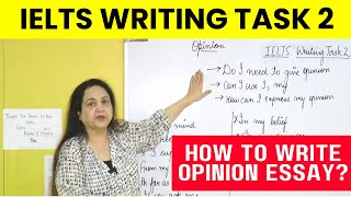 IELTS Writing Task 2 How to write Opinion Essay [upl. by Akenal]