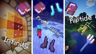 Minecraft All Enchantments amp What They Do 1204 [upl. by Letta]