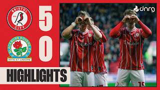 CONWAY MEHMETI amp WELLS DEMOLISH BLACKBURN  Bristol City 50 Blackburn Rovers  Highlights [upl. by Anawed579]