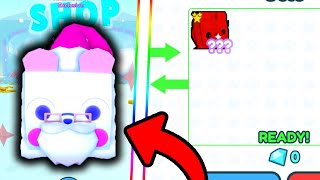 😲I GOT RAINBOW HUGE SANTA PAWS in Pet Simulator X Christmas Event Part 2 Roblox [upl. by Arakawa777]