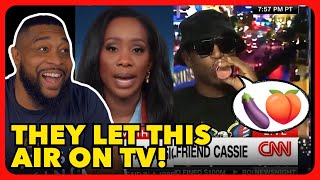 Rapper Camron SLAMS SX DRINK In Front of CNN Anchor During Diddy Interview [upl. by Zins]