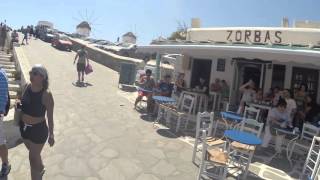 Mykonos and Delos Greece 8312015 Island Princess Cruise [upl. by Krik]