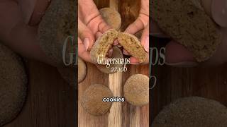 27100  Gingersnaps gingersnap ginger baking easyrecipes [upl. by Alexandrina]