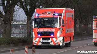 Feuerwehr Frankfurt GWAS 2 BF Frankfurt BLW 1 [upl. by Gradeigh]