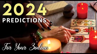 2024 PREDICTIONS ZAZEN TAROT For All Zodiacs zodiac tarotreading tarot [upl. by Witcher]