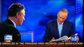 Bill OReilly Interviews Jon Stewart [upl. by Ahsenauq704]