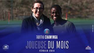 D1 Arkema joueuse du mois  Tabitha Chawinga élue en février [upl. by Ade]