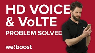 HD voice or VoLTE unable to call problem solved  weBoost [upl. by Milore87]