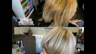 Color correction tutorial orange to blonde [upl. by Asirrak]