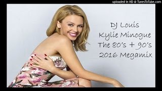 DJ Louis  KYLIE MINOGUE MEGAMIX 80s  90s [upl. by Eisnyl]