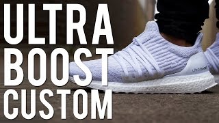 ULTRA BOOST 3 0 RECAGED CUSTOM [upl. by Yhtommit]