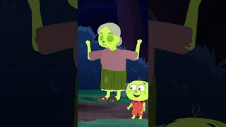 🧟Zombis Bailando en Cabeza Hombros Rodillas y Dedos de los Pies shorts halloweensongs [upl. by Toffic]