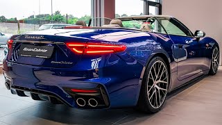 NEW 2025 Maserati GranCabrio Trofeo  Interior and Exterior Walkaround [upl. by Htaras]