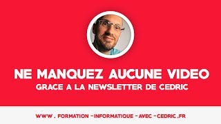 Cest quoi la newsletter de Cédric [upl. by Allegna]