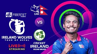 Nepal vs Ireland Wolves  Match 2  DishHome Fiber Net Ireland Wolves Tour of Nepal [upl. by Yenittirb]