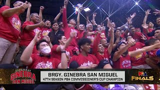 Brgy Ginebra Champions  Honda S47 PBA Commissioner’s Cup 2022 [upl. by Saunder]