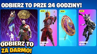 ODBIERZ TO PRZEZ 24 GODZINY ZA DARMO W FORTNITE [upl. by Nirel]