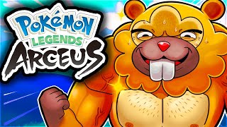 Can JUST ONE Bidoof Beat Pokemon Legends Arceus [upl. by Riti]