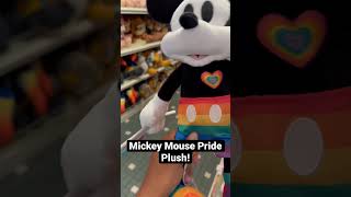 New Mickey Mouse Pride Plush  Disneyland [upl. by Dnomaid]