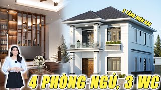 Khám Phá Mẫu Nhà 2 Tầng Mái Nhật Đẹp Hiện Đại amp Tiết Kiệm Không Gian  MH03497 [upl. by Trudie]