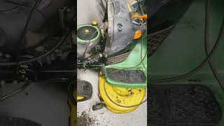 Tuning up a John Deere La105 don’t buy parts for your machine if you dont know what to buy smh [upl. by Layne]