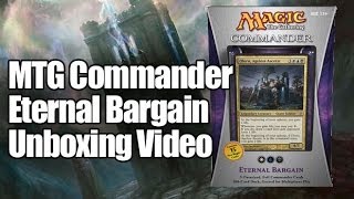 MTG Commander Deck 2013 Eternal Bargain Opening [upl. by Akimihs565]