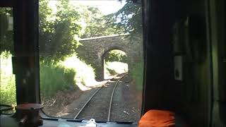 The Bodmin and Wenford Railway by DMU Diesel July 7th 2018 [upl. by Tiana]