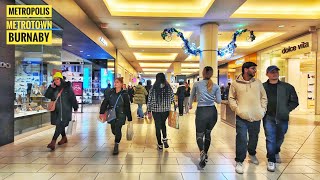 Burnaby Walk 🇨🇦  Metropolis at Metrotown [upl. by Andrade]