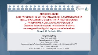 Antiriciclaggio casi patologici in cui può imbattersi il commercialista [upl. by Bobbye977]