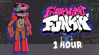 Freddy Beatbox  Friday Night Funkin FULL SONG 1 HOUR [upl. by Ozneral456]