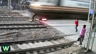 Tragic Shocking Train Collisions and Mistakes Filmed Seconds Before Disaster Thatll Freak You Out [upl. by Neirol672]