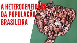 A heterogeneidade da população brasileira [upl. by Savihc352]