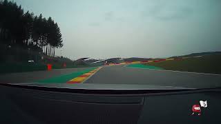 Onboard on the renovated track  Welcome back at SpaFrancorchamps [upl. by Eelinej]