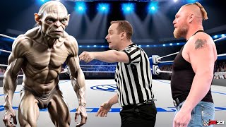 Full Match  Brock Lesnar vs Gollum  Iron Man Match 2024  WWE June 30 2024 [upl. by Epperson88]