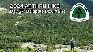 Baldpate Mountains  Day 27  SOBO Appalachian Trail Thru Hike [upl. by Zachery433]