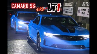 LT1 Camaro tries out MSD manifold and 95mm throttle body [upl. by Aicile538]